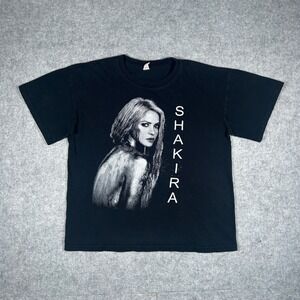 Shakira El Dorado World Tour 2018 T-Shirt Unisex Medium Black Concert Merch
